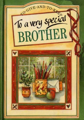 Book cover for To a Very Special Brother