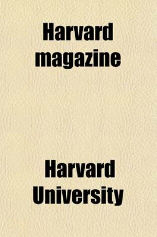 Cover of Harvard Law Review (Volume 3)