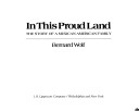 Book cover for In This Proud Land