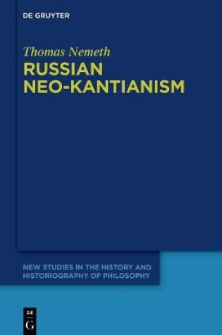 Cover of Russian Neo-Kantianism