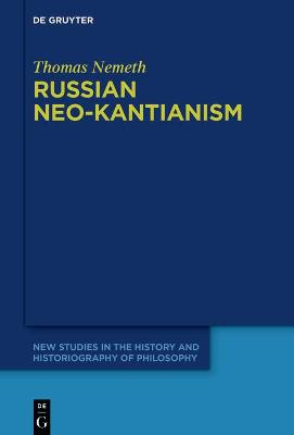 Cover of Russian Neo-Kantianism