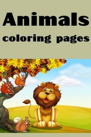 Cover of Animals coloring pages