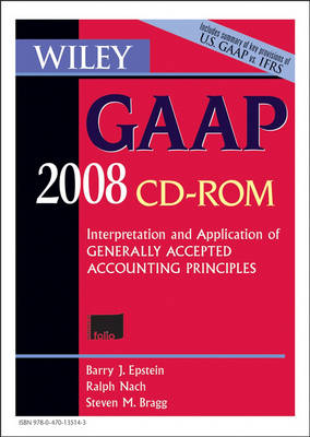 Book cover for Wiley GAAP 2008