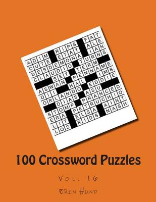 Book cover for 100 Crossword Puzzles Vol. 16