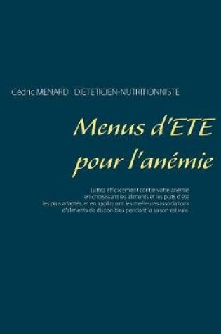 Cover of Menus d'été pour l'anémie