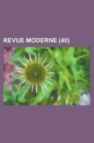 Cover of Revue Moderne (40)