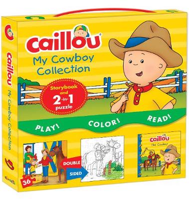 Book cover for Caillou, My Cowboy Collection