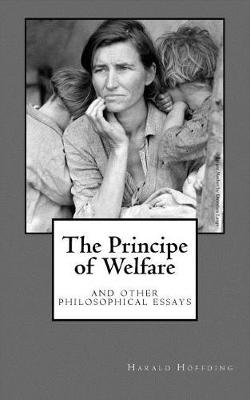 Book cover for Hoffding The principe of welfare