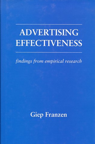 Book cover for Advertising Effectiveness