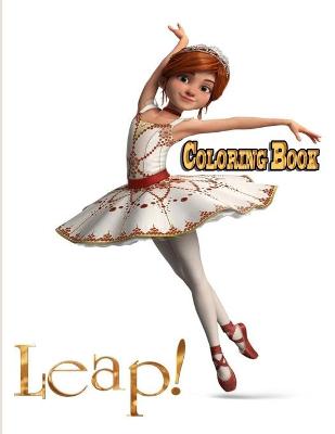 Book cover for Leap! Coloring Book