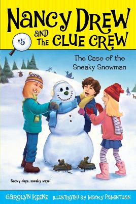 Book cover for Case of the Sneaky Snowman