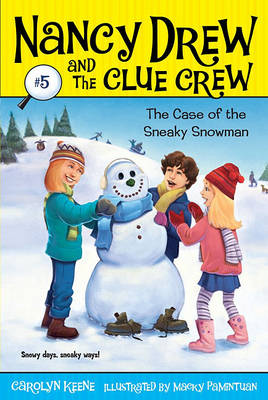 Book cover for Case of the Sneaky Snowman