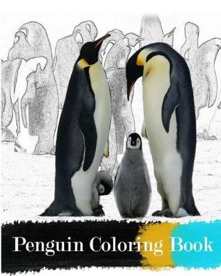 Book cover for Penguin Coloring Book