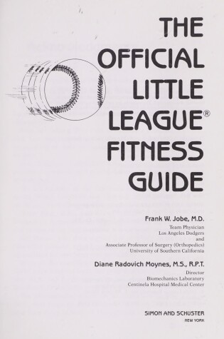 Cover of The Official Little League Fitness Guide