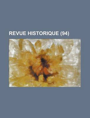 Book cover for Revue Historique (94)