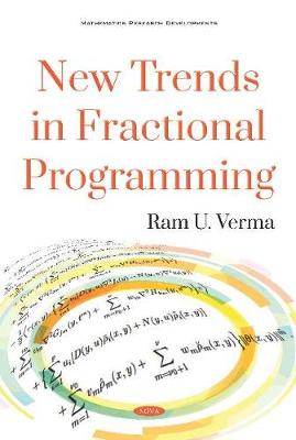 Book cover for New Trends in Fractional Programming