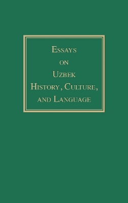 Cover of Essays on Uzbek History, Culture, and Language