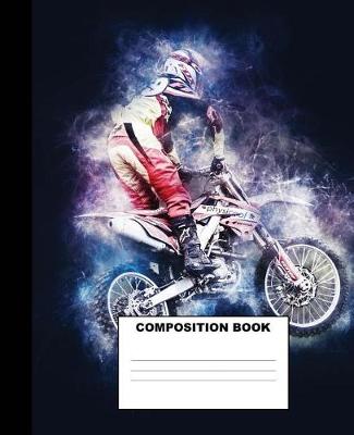 Book cover for Motocross Composition Book