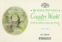 Book cover for Beatrix Potter's Country World Postcard Collection