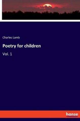 Cover of Poetry for children