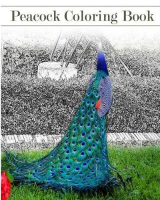 Book cover for Peacock Coloring Book