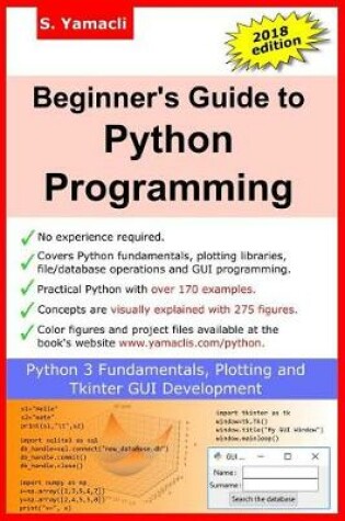 Cover of Beginner's Guide to Python Programming