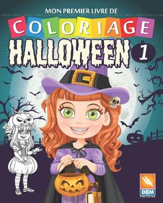 Book cover for Mon premier livre de coloriage - Halloween 1