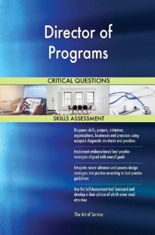 Cover of Director of Programs Critical Questions Skills Assessment