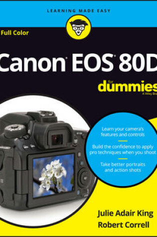 Cover of Canon EOS 80D For Dummies