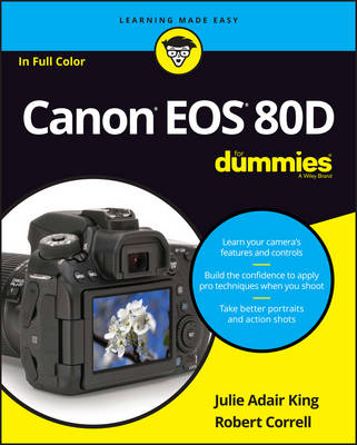 Book cover for Canon EOS 80D For Dummies