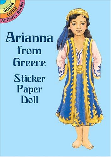 Book cover for Arianna from Greece Sticker Paper D