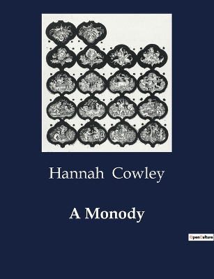 Book cover for A Monody