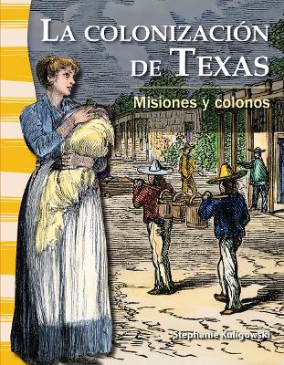 Book cover for La colonización de Texas