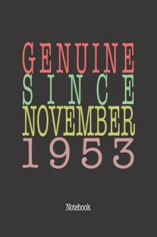 Cover of Genuine Since November 1953