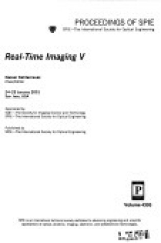 Cover of Real-time Imaging V