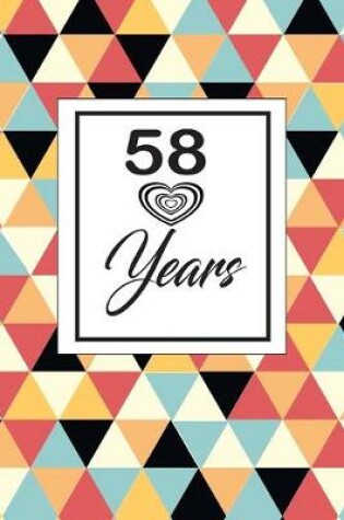 Cover of 58 years