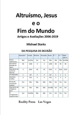 Book cover for Altruismo, Jesus e o Fim do Mundo