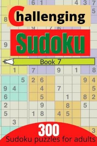 Cover of Challenging sudoku book 7