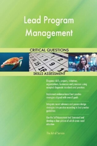 Cover of Lead Program Management Critical Questions Skills Assessment