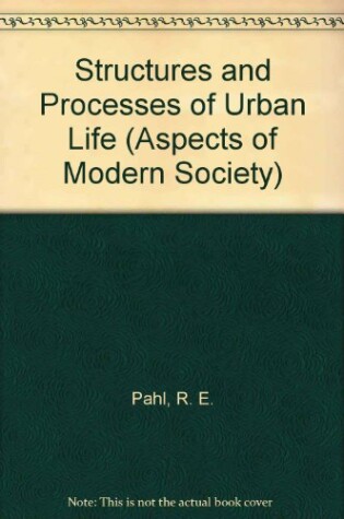 Cover of Structures and Processes of Urban Life