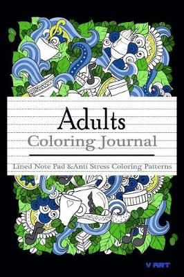 Book cover for Adult Coloring Journal