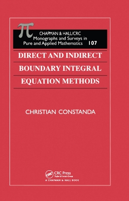Cover of Direct and Indirect Boundary Integral Equation Methods