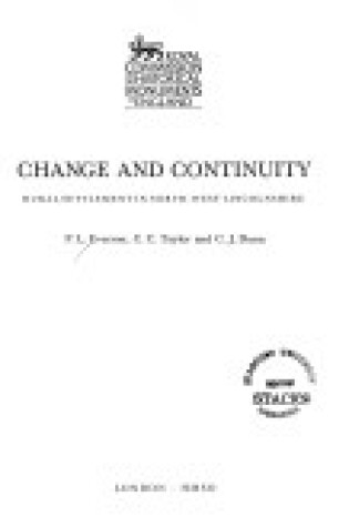 Cover of Change and Continuity