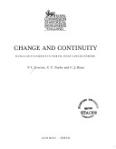 Book cover for Change and Continuity