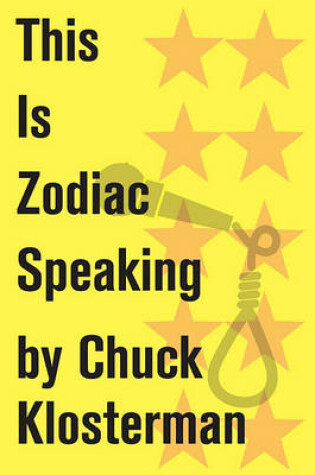 Cover of This Is Zodiac Speaking