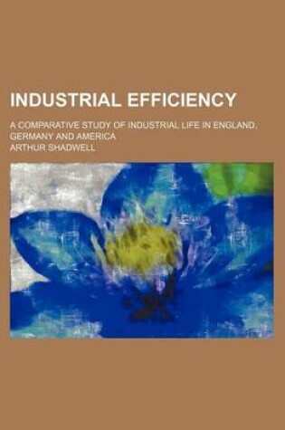 Cover of Industrial Efficiency; A Comparative Study of Industrial Life in England, Germany and America