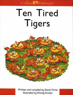 Book cover for Ten Tired Tigers