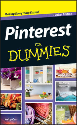 Book cover for Pinterest For Dummies