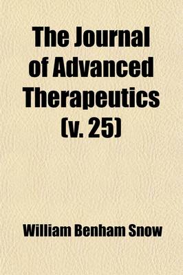 Book cover for The Journal of Advanced Therapeutics (Volume 25)