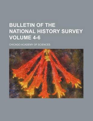 Book cover for Bulletin of the National History Survey Volume 4-6